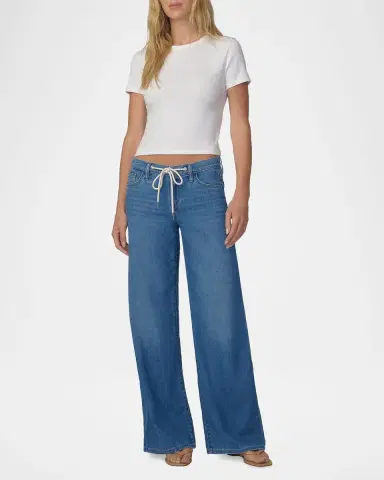 Joe's Jeans The Lou Lou Drawstring Wide Leg Jeans | Thumbnail 2 Joe's Jeans The Lou Lou Drawstring Wide Leg Jeans | Thumbnail 2