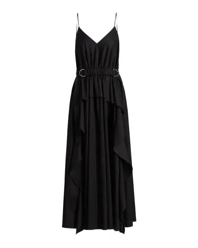 Derek Lam 10 Crosby Hattie Cotton Sateen Midi Dress