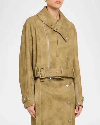 Co Raf Suede Biker Jacket | Thumbnail 4 Co Raf Suede Biker Jacket | Thumbnail 4