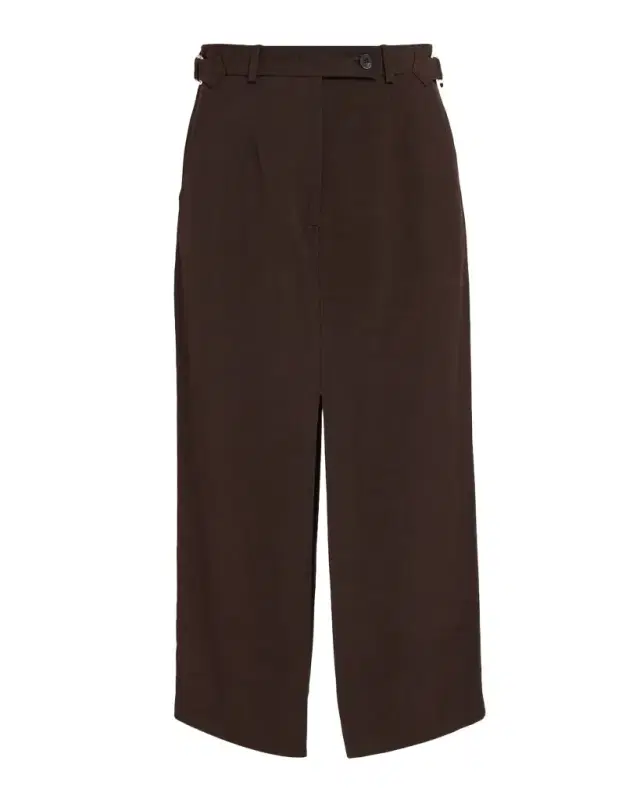 Co Tailored Slit Midi Pencil Skirt