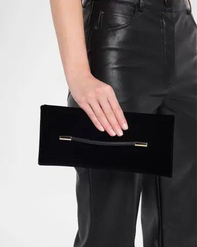 Tom Ford Ava Velvet Clutch | Thumbnail 2