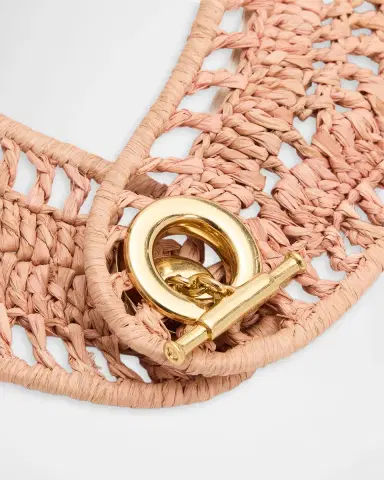 Chloe Raffia Woven Visor | Thumbnail 2 Chloe Raffia Woven Visor | Thumbnail 2