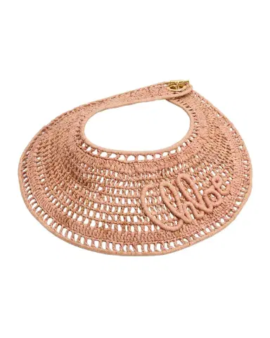 Chloe Raffia Woven Visor | Thumbnail 3 Chloe Raffia Woven Visor | Thumbnail 3