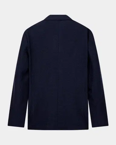 Emporio Armani Men's Chevron Knit Blazer | Thumbnail 2