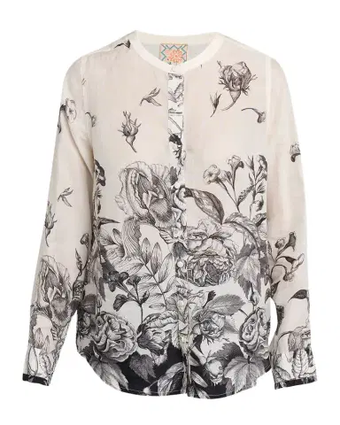 Johnny Was Floral Button-Down Shirt | Thumbnail 1