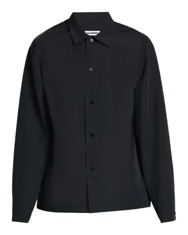 Jil Sander Men 's Water-Repellent Tech Button-Down Shirt | Thumbnail 1