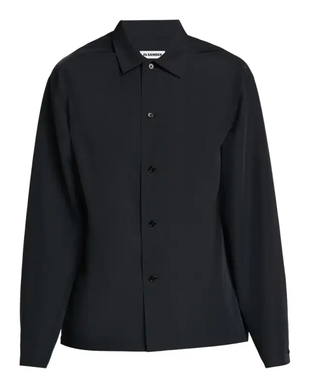 Jil Sander Men 's Water-Repellent Tech Button-Down Shirt