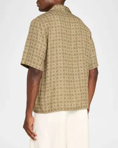 Amiri Men 's MA Quad Camp Shirt | Thumbnail 3