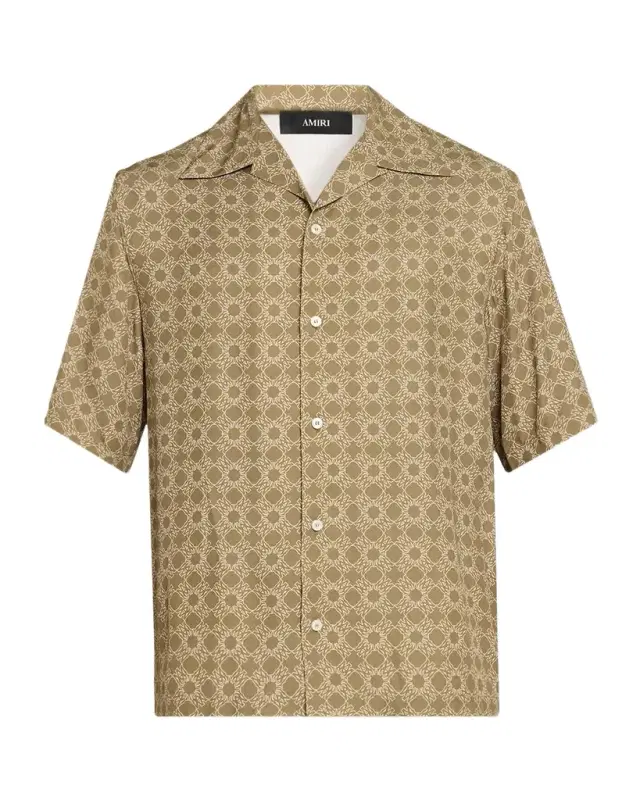 Amiri Men 's MA Quad Camp Shirt
