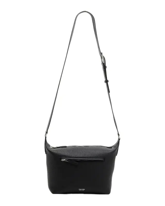 TOM FORD Men 's Leather T-Line Camera Bag