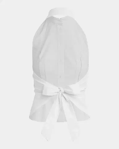 Favorite Daughter The Behind The Bow Cotton Back-Tie Top | Thumbnail 6 Favorite Daughter The Behind The Bow Cotton Back-Tie Top | Thumbnail 6