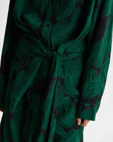 Essentiel Antwerp Kamila Tie-Waist Maxi Shirtdress | Thumbnail 5 Essentiel Antwerp Kamila Tie-Waist Maxi Shirtdress | Thumbnail 5