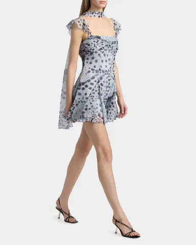 AMUR Reverie Printed Mini Dress | Thumbnail 2 AMUR Reverie Printed Mini Dress | Thumbnail 2