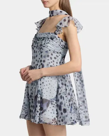 AMUR Reverie Printed Mini Dress | Thumbnail 7 AMUR Reverie Printed Mini Dress | Thumbnail 7