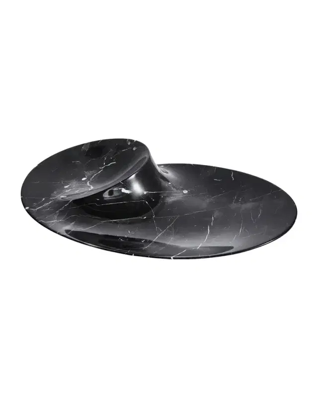 Zaha Hadid Design Swirl Marble Bowl, Large