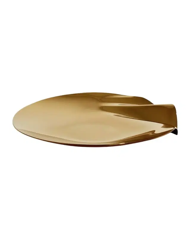 Zaha Hadid Design Serenity Stainless Steel Platter, Large