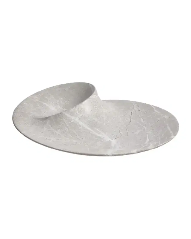 Zaha Hadid Design Swirl Marble Bowl, Large