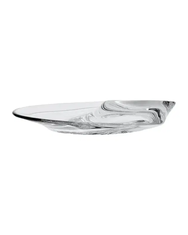 Zaha Hadid Design Swirl Crystal Bowl, Large