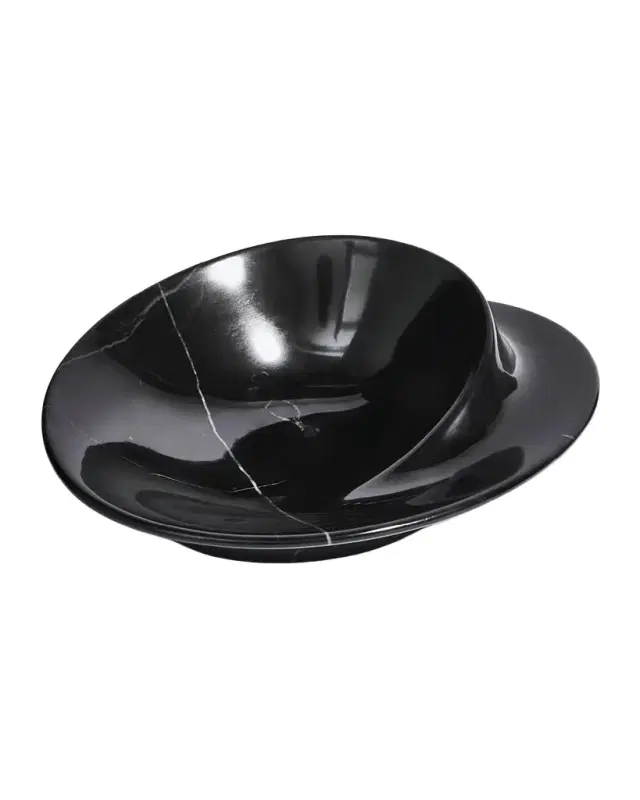 Zaha Hadid Design Swirl Marble Bowl, Small