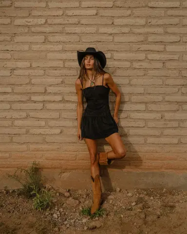 Joe's Jeans x WeWoreWhat The Destynee Mini Dress | Thumbnail 6 Joe's Jeans x WeWoreWhat The Destynee Mini Dress | Thumbnail 6