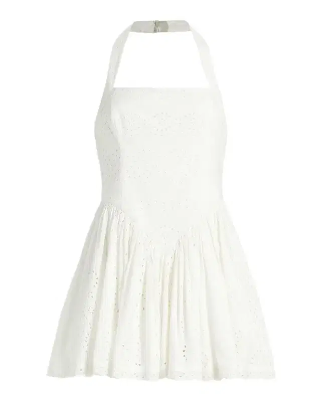 Hemant & Nandita Embroidered Cotton Corset Mini Dress