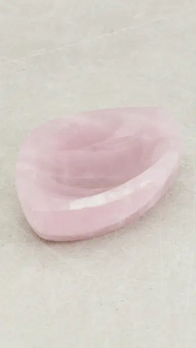 JIA JIA Rose Quartz Trinket Dish | Thumbnail 3