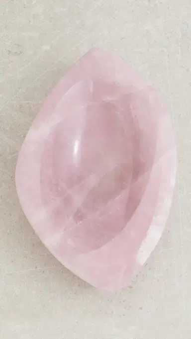JIA JIA Rose Quartz Trinket Dish | Thumbnail 4