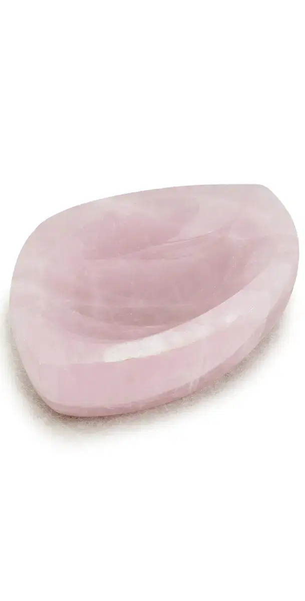 JIA JIA Rose Quartz Trinket Dish Rose Quartz One Size
