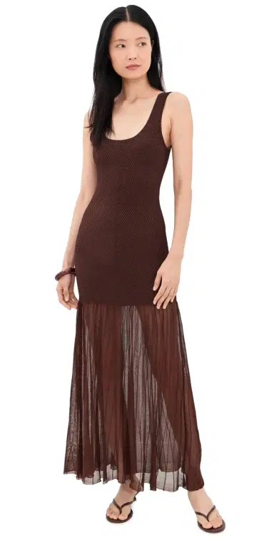 ASTR The Label Glena Maxi Dress Brown | Thumbnail 1 ASTR The Label Glena Maxi Dress Brown | Thumbnail 1