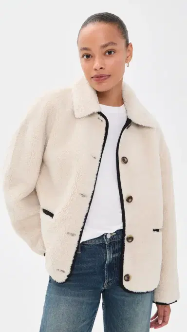 Velvet Anika Jacket Cream/Black L | Thumbnail 2 Velvet Anika Jacket Cream/Black L | Thumbnail 2