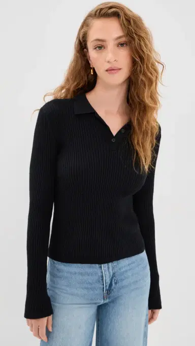 Velvet Frances Top Black L | Thumbnail 2 Velvet Frances Top Black L | Thumbnail 2