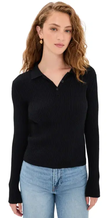 Velvet Frances Top Black L | Thumbnail 1 Velvet Frances Top Black L | Thumbnail 1