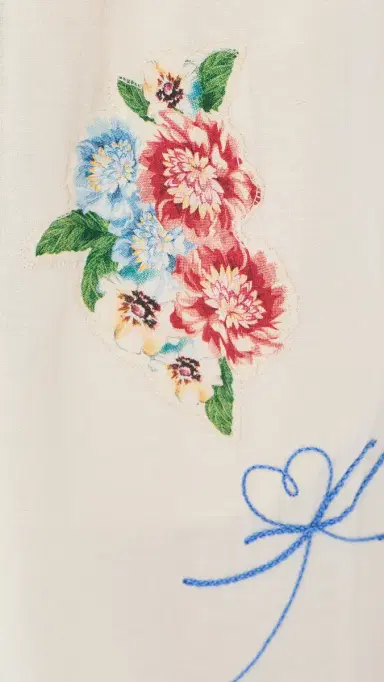 Agua Bendita Toscana Basket Embroidered Pants ulticolor | Thumbnail 6