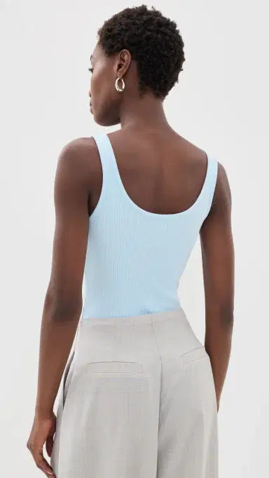 L'Agence Nica Scoop Thong Panty Bodysuit Cool Blue S | Thumbnail 3