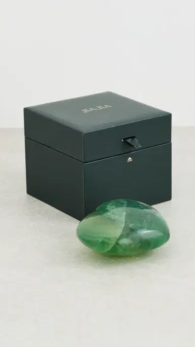 JIA JIA Medium Fluorite Heart Fluorite One Size | Thumbnail 4