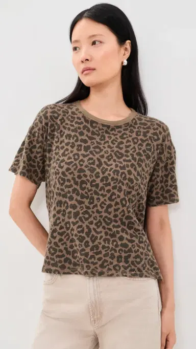 Mother The Boxy Ringer Tee | Thumbnail 2 Mother The Boxy Ringer Tee | Thumbnail 2
