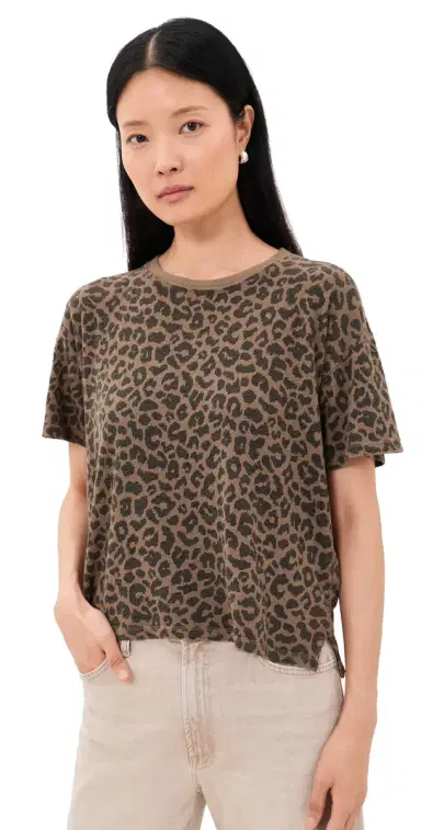 Mother The Boxy Ringer Tee | Thumbnail 1 Mother The Boxy Ringer Tee | Thumbnail 1