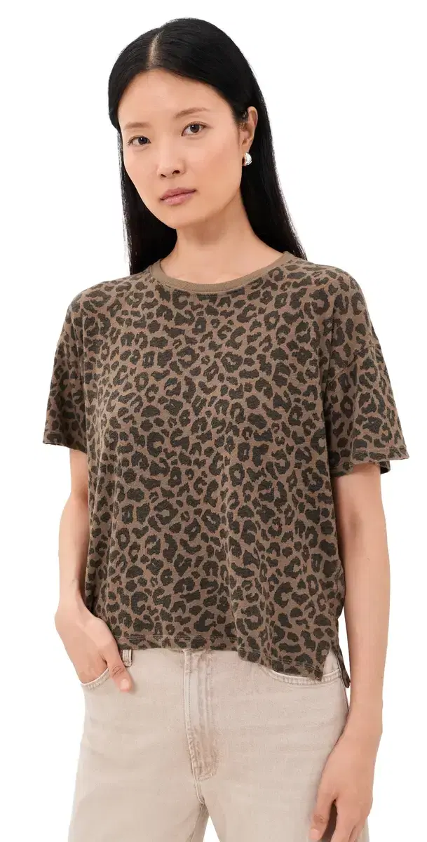 MOTHER The Boxy Ringer Tee eap Year