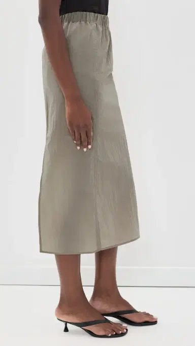 MEIMEIJ Nylon Long Skirt Tea 38 | Thumbnail 4