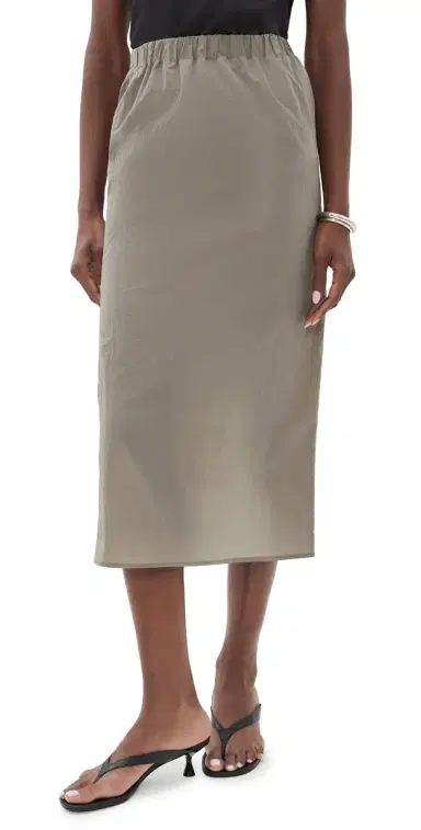 MEIMEIJ Nylon Long Skirt Tea 38 | Thumbnail 1