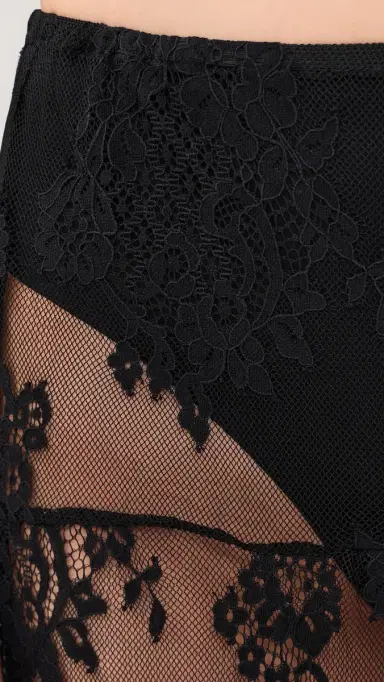 Runaway The Label Enola Tiered Lace Maxi Skirt | Thumbnail 6 Runaway The Label Enola Tiered Lace Maxi Skirt | Thumbnail 6