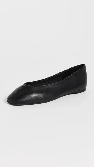 Madewell Greta Glove Flats True Black | Thumbnail 2