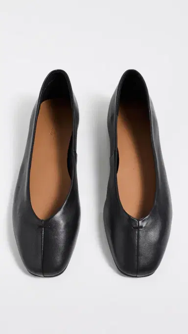 Madewell Greta Glove Flats True Black | Thumbnail 5