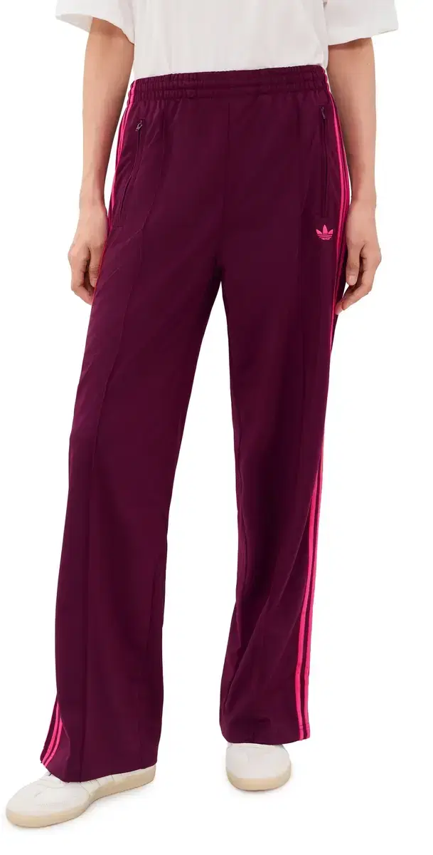 adidas Firebird oose Track Pants Maroon/Power Pink