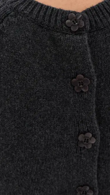 Cecilie Bahnsen Bill Vest Charcoal Grey | Thumbnail 6 Cecilie Bahnsen Bill Vest Charcoal Grey | Thumbnail 6