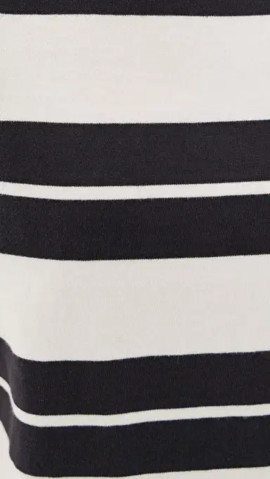 Z Supply tellan triped Tee Ash Black | Thumbnail 6
