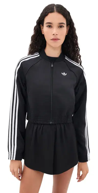 Adidas Adicolor Classics T Track Jacket Black/White | Thumbnail 1