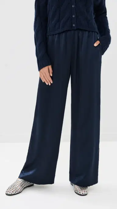 Sablyn Brynn Wide Leg Silk Pants | Thumbnail 2