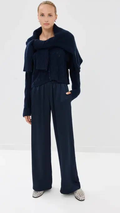 Sablyn Brynn Wide Leg Silk Pants | Thumbnail 5