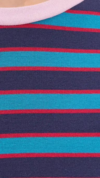STAUD Dillon Tee Potter tripe Multi | Thumbnail 6
